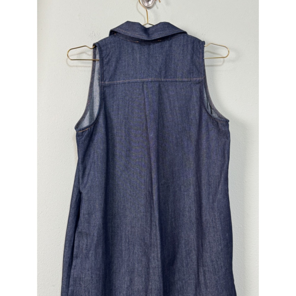NWOT Tuckernuck Pomander Place Denim Sleeveless Micah Dress Casual Dress Size S - Picture 8 of 12